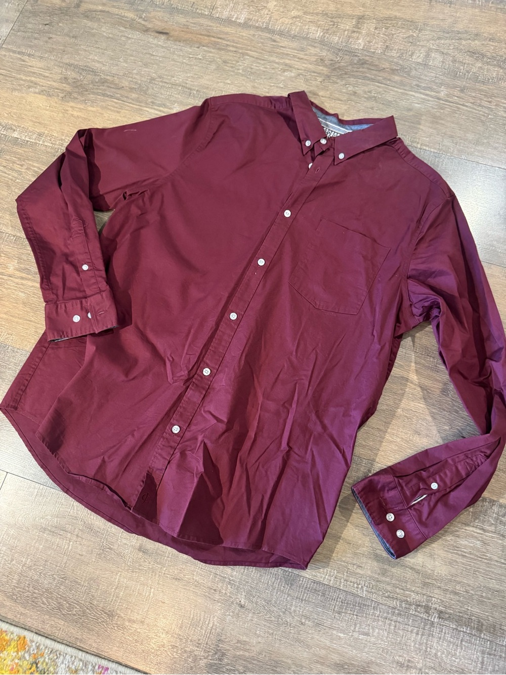 CODY JAMES MEN'S SOLID LONG SLEEVE WESTERN SHIRT XL